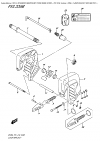 335B  -  Clamp  Bracket  (Df9.9Br  P01) (335B -   (Df9.9Br P01))