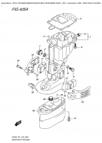 405A - Drive  Shaft  Housing (405A -   )