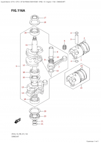 116A - Crankshaft (116A - )