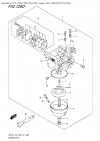 128D  -  Carburetor  (Dt15A P40) (128D -  (Dt15A P40))