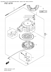 167A  -  Recoil  Starter (167A -  )