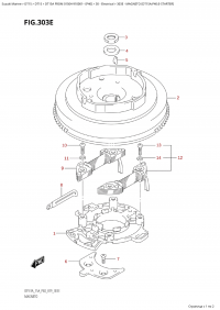 303E - Magneto (Dt15A:p40:E-Starter) (303E -  (Dt15A: p40:   ))