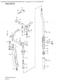 201C  -  Clutch (Dt30R P40) (201C -  (Dt30R P40))