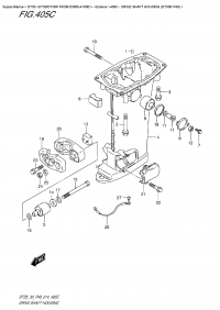 405C -  Drive  Shaft Housing (Dt30R  P40) (405C -    (Dt30R P40))