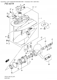 407A -  Gear  Case (407A -   )