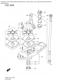 160A  -  Water Pump (Dt40W    P40)(Dt40W  P90)(Dt40Wr  P90) (160A -   (Dt40W P40) (Dt40W P90) (Dt40Wr P90))