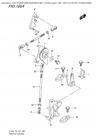 166A  -  Throttle  Control  (Dt40W)(Dt40Wr) (166A -   (Dt40W) (Dt40Wr))