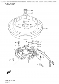 303B - Magneto  (Manual  Starter)  (Dt40W) (303B -  ( ) (Dt40W))