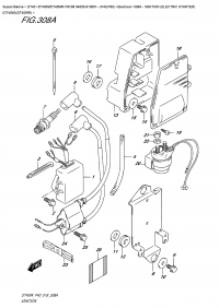 308A - Ignition  (Electric  Starter)  (Dt40W)(Dt40Wr) (308A - Ignition () (Dt40W) (Dt40Wr))