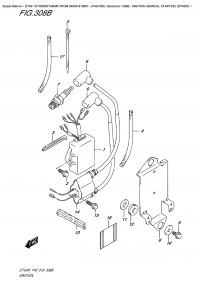 308B - Ignition  (Manual  Starter)  (Dt40W) (308B - Ignition ( ) (Dt40W))