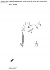 309B - Ignition  Switch  (Manual  Starter)  (Dt40W)(Dt40Wk) (309B - Ignition  ( ) (Dt40W) (Dt40Wk))