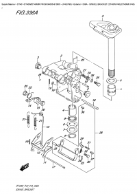 336A  - Swivel  Bracket  (Dt40W  P40)(Dt40Wk  P40) (336A -   (Dt40W P40) (Dt40Wk P40))