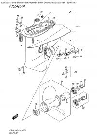 407A - Gear  Case (407A -   )