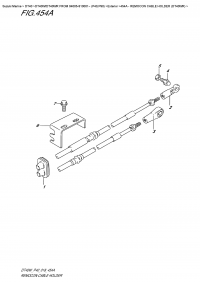 454A  - Remocon  Cable  Holder  (Dt40Wr) (454A -     (Dt40Wr))