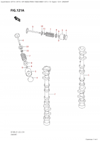 121A - Camshaft (121A -  )