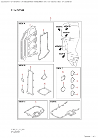 585A - Opt:gasket Set (585A - :  )