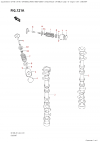121A  -  Camshaft (121A -  )