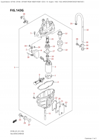 143G - Fuel Vapor Separator (Df140At:e01) (143G -    (Df140At: e01))