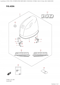 420A - Engine  Cover (420A -   ())
