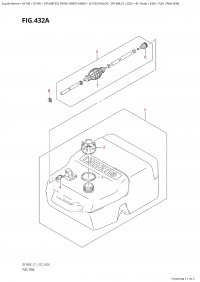 432A  -  Fuel  Tank  (E40) (432A -   (E40))