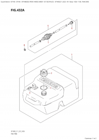 432A  -  Fuel  Tank  (E40) (432A -   (E40))