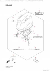 420F - Engine Cover  (Df150Ap:(021,022,023)) (420F -   () (Df150Ap: (021, 022, 023) ))