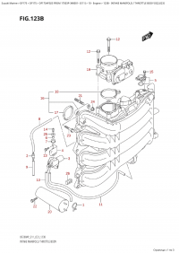 123B - Intake Manifold / Throttle Body (022,023) (123B -   /   (022, 023))