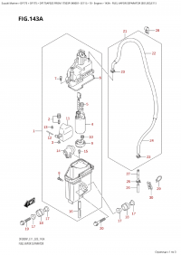 143A - Fuel Vapor  Separator (E01,E03,E11) (143A -    (E01, E03, E11))