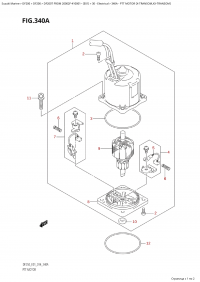 340A - Ptt Motor  (X-Transom,Xx-Transom) (340A -   (X-Transom, Xx-Transom))