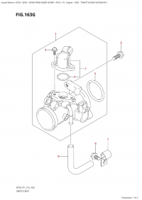 163G - Throttle Body (Df20A:p01) (163G -   (Df20A: p01))
