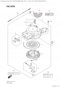 167G - Recoil Starter (Df20A:p01) (167G -   (Df20A: p01))