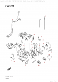 322A - Harness (Df9.9B,Df15A,Df20A) (322A -   (Df9.9B, Df15A, Df20A))