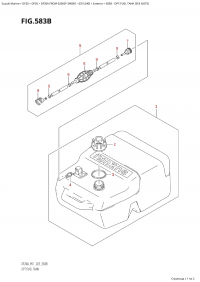 583B - Opt:fuel Tank (583B - :  )