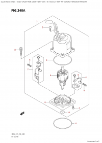 340A - Ptt Motor  (X-Transom,Xx-Transom) (340A -   (X-Transom, Xx-Transom))