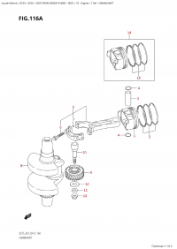 116A - Crankshaft (116A - )