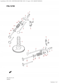121B - Camshaft (Df25R:e01) (121B -   (Df25R: e01))