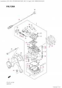 128A - Carburetor (Df25:E01) (128A -  (Df25: E01))