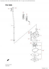 160A - Water Pump (Df25:E01) (160A -   (Df25: E01))