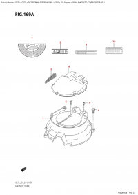 169A - Magneto Cover (Df25R:e01) (169A -   (Df25R: e01))