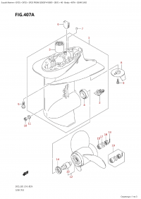 407A - Gear Case (407A -   )
