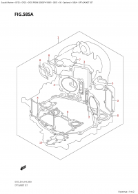 585A - Opt:gasket Set (585A - :  )