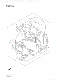 585A - Opt:gasket Set (585A - :  )