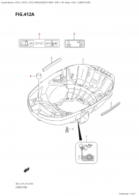 412A - Lower Cover (412A -   )