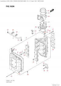 163A - Throttle Body (163A -  )