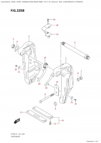 335B - Clamp Bracket (L-Transom) (335B -   (L-Transom))