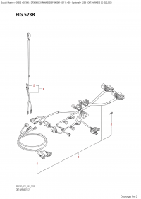 523B - Opt:harness (2) (022,023) (523B - :   (2) (022, 023))