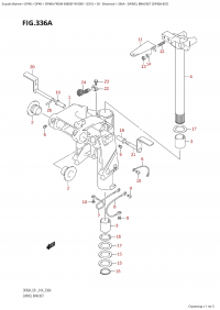 336A - Swivel Bracket (Df40A:e01) (336A -   (Df40A: e01))
