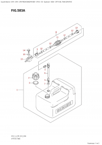 583A - Opt:fuel Tank (Df4:P01) (583A - :   (Df4: P01))