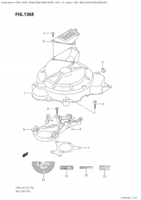 136E - Ring Gear Cover (Df50A:e01) (136E -    (Df50A: e01))