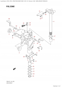 336E - Swivel Bracket (Df50A:e01) (336E -   (Df50A: e01))